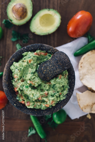 Zdjęcia A typical mexican food: Guacamole