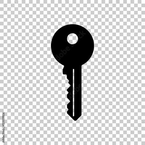 key icon. Black icon on transparent background. | Buy Photos | AP ...