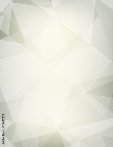 Abstract Faded Background With Transparent Triangles Vector Pat