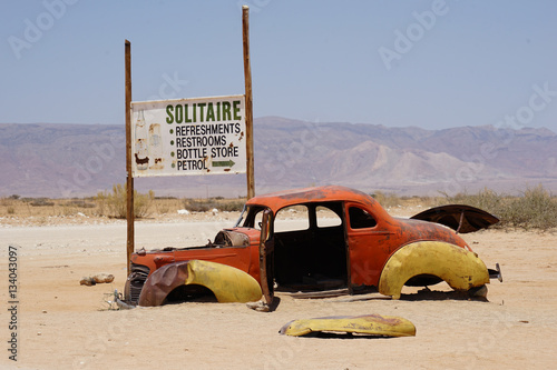 Alte Autos in Solitaire, Namibia