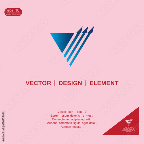  triangle arrow logo