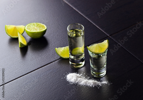 tequila , lime and salt