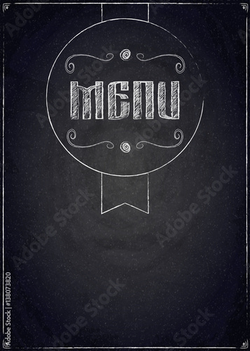 menu-restauracja-na-czarnym-chalkboard-tle