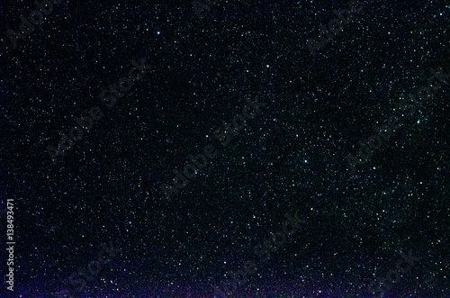 Stars and galaxy outer space sky night universe background