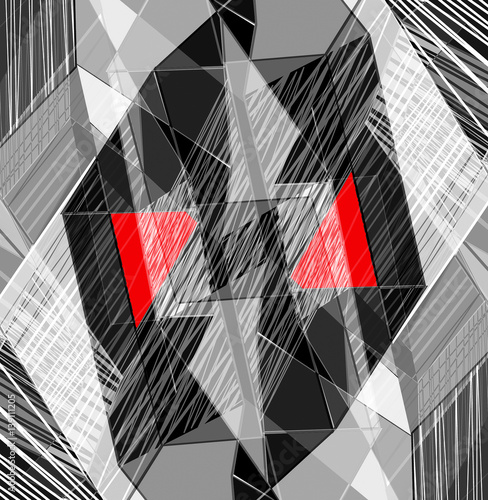abstrakcjonistycznej-fantazi-geometryczny-tlo