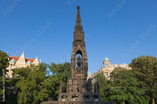 Poster Prague, the Czech Republic - Monument to Francis I, the first Emperor of Austria
