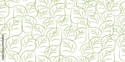 leaves seamless background
