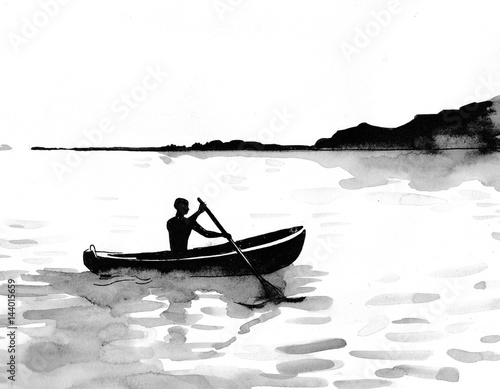 Man in the boat