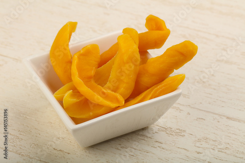 Dry mango chips