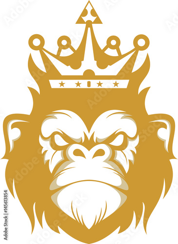 King Of Gorilla Head