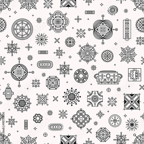  seamless pattern ethnic