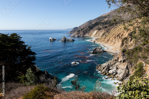 Poster McWay Falls, Julia Pfeiffer Burns State Park, Big Sur, California, USA