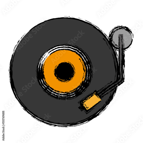 icono-de-giradiscos-dj-sobre-ilustracion-de-vector-de-fondo-blanco
