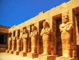Karnak Temple, Hall of caryatids. Luxor, Egypt