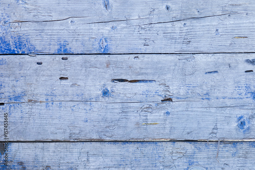  old wooden background with a blue tint texture, close-up