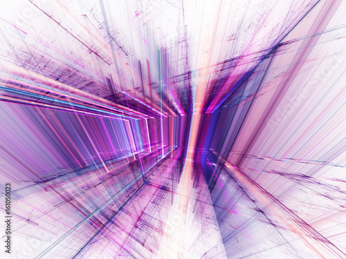 fioletowa-abstrakcja-3d