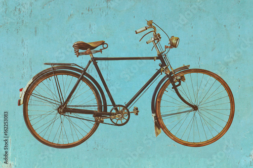 Obraz na płótnie Retro styled image of a vintage bicycle