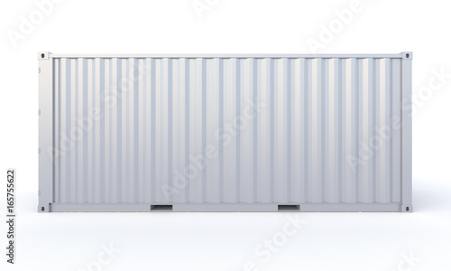 Cargo Container 3d-rendering © vahagna