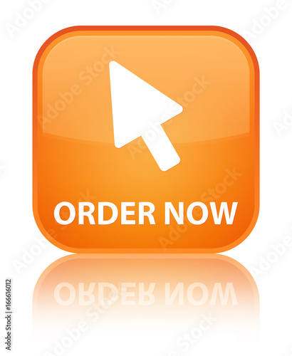 Order now (cursor icon) special orange square button | Buy Photos | AP ...