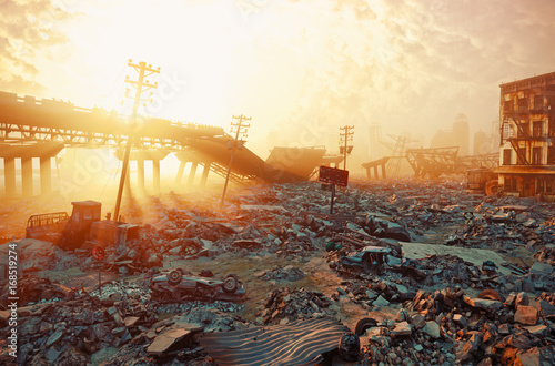 Apocalyptic landscape