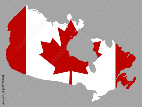 map-with-flag