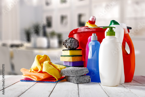 cleaning products © magdal3na