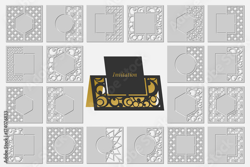 set template cards to cut topper use for congratulations