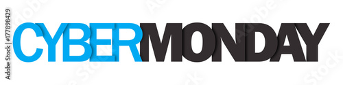 "CYBER MONDAY" banner