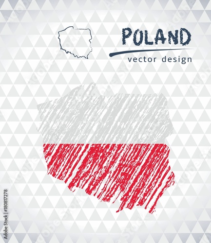 polska-mapa-wektorowa-z-flaga-wewnatrz-na-bialym-tle-na-bialym-tle-szkic-kreda-recznie-rysowane-ilustracji