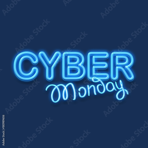 The cyber monday concept