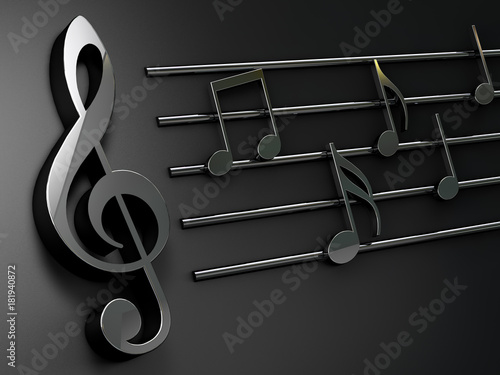 fondo-musical-3d-clave-de-sol-y-partitura-diseno-musical-notas-musicales-sobre-fondo-negro-arte-y-creacion-de-musica
