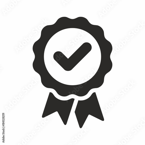 Approval check vector icon © Janis Abolins