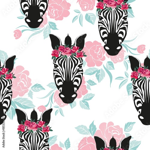 sketch-seamless-pattern-with-wild-animal-zebra-print-silhouette-on-white-background-vector-illustrations-wild-african-animals