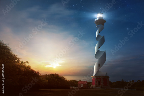Curved Lighthouse