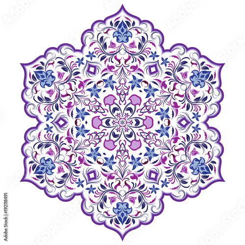 wektor-element-dekoracyjny-w-stylu-orientalnym-bogato-zdobiona-ornamentem-arabeskowym-do-projektowania-kartek-okolicznosciowych-zaproszen-i-stron-internetowych-arabski-wzor-w-kolorach-fioletowym-i-niebieskim