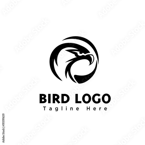 abstract Eagle fly logo