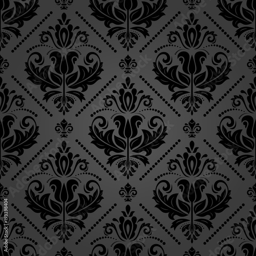 modele-classique-de-vecteur-d-39-orient-abstrait-sans-couture-avec-des-elements-vintage-orienter-le-fond-sombre