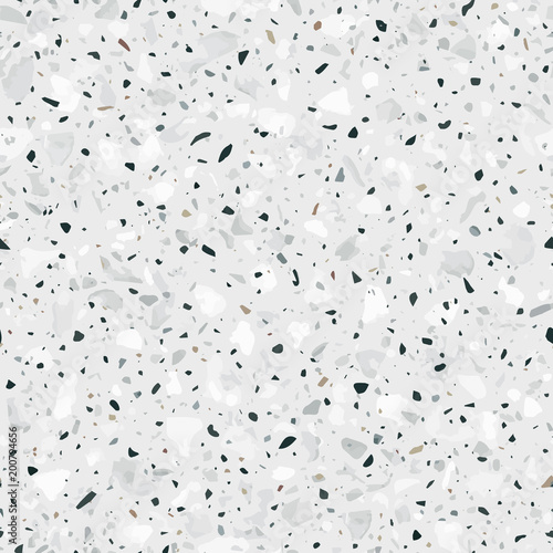Terrazzo Flooring Vector Seamless Pattern Classic Italian Type Of Floor In Venetian Style Terrazzo Flooring Vector Seamless Pattern Classic Italian Type Of Floor In Venetian Style