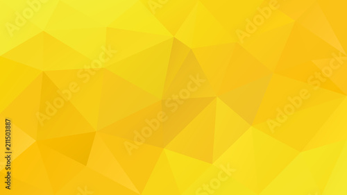 Vector Abstract Irregular Polygonal Background Triangle Low Poly Vector Abstract Irregular Polygonal Background Triangle Low Poly Pattern Vibrant Sunny Yellow Color
