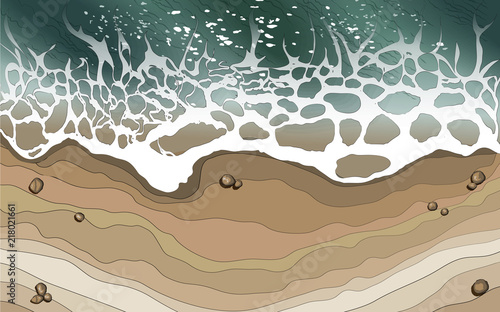 sea-wave-splashed-on-the-beach-background