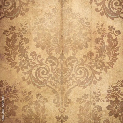 louisiana-life-new-orleans-culture-parchment-damask-wallpaper-background