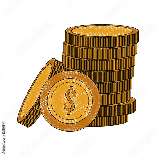 Coins Stacked Isolated Scribble Buy P!   hotos Ap Images Detailview - coins stacked isolated scribble