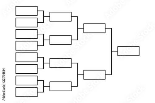 Tournament Bracket 8 Team Icon Template Photos Ap Images Tournament Bracket 8 Team Icon Template