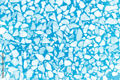 Blue Background Texture Of Decoration Colorful Terrazzo Floor Blue Background Texture Of Decoration Colorful Terrazzo Floor
