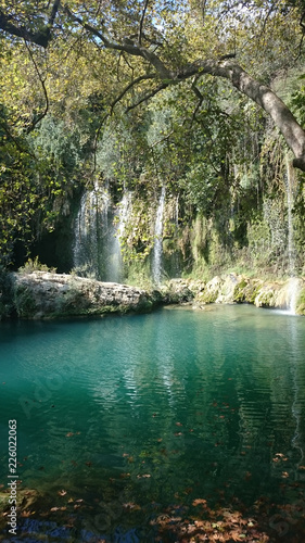 Kursunlu Waterfall or Kursunlu Salalesi in Antalya, Turkey © Brigida Soriano