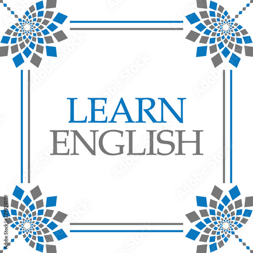 Learn English Blue Grey Fl Square Photos Ap Images Learn English Blue Grey Fl Square