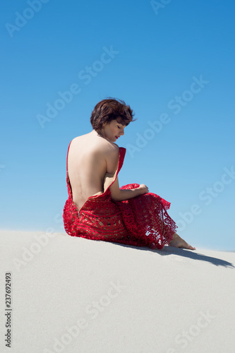 Bare Back Red Dresses
