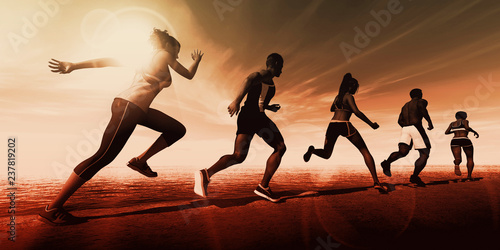 Sports Abstract Background