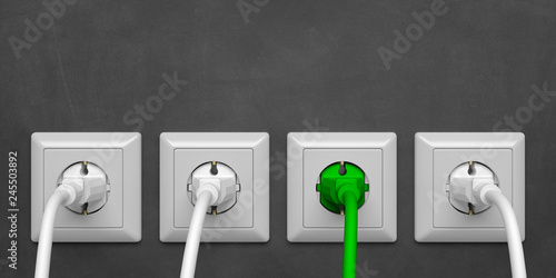Electric Plug © pixelkorn