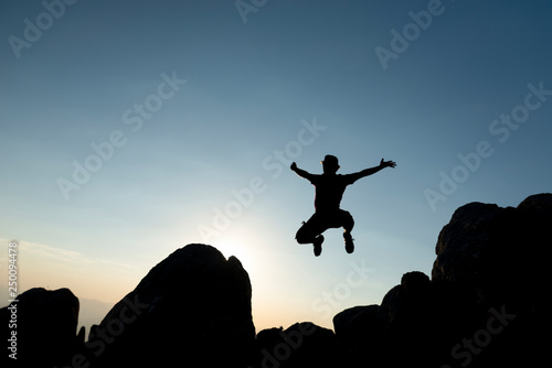 successful, mad and enthusiastic man